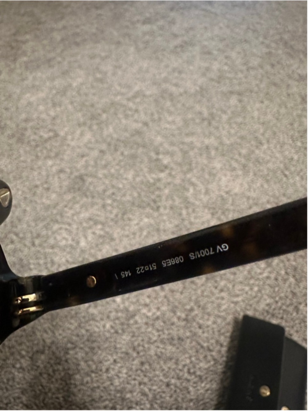 Women's Givenchy Luxury Round Sunglasses One Size Black Brown tortoiseshell - Picture 4 of 9